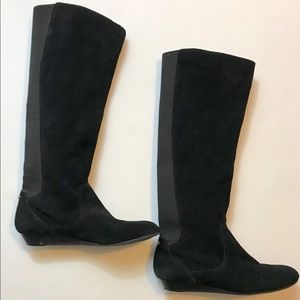 Antonio Melani Black Suede Boots